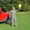 Sondierung der Windrichtung mit einem Luftballon